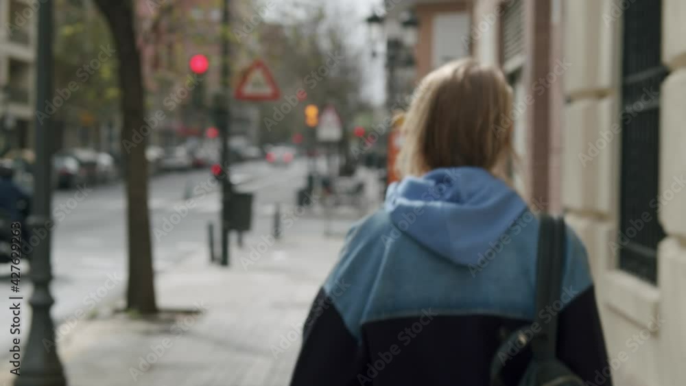 Put on a mask before you walk outside. COVID-19 rules Put on a mask before you walk outside. COVID-19 rules