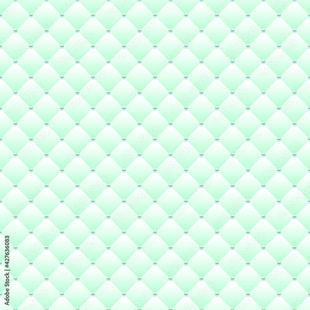 Blue luxury background with small pearls and rhombuses. Seamless vector illustration. Blue luxury background with small pearls and rhombuses. Seamless vector illustration.