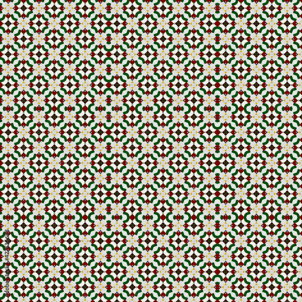 Abstract Colorful Seamless Pattern Background