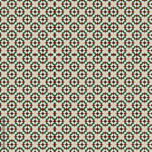 Abstract Colorful Seamless Pattern Background