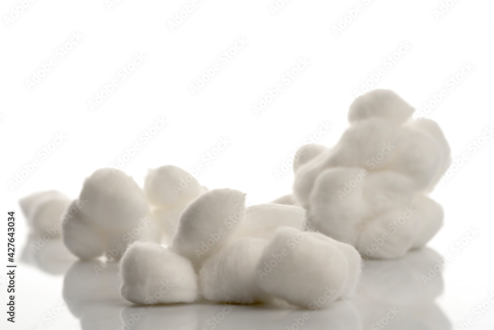 cotton swabs isolated on white cotton swabs isolated on white