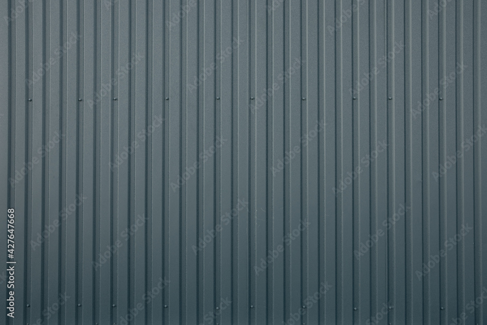 Gray striped metallic wall background. Gray striped metallic wall background.