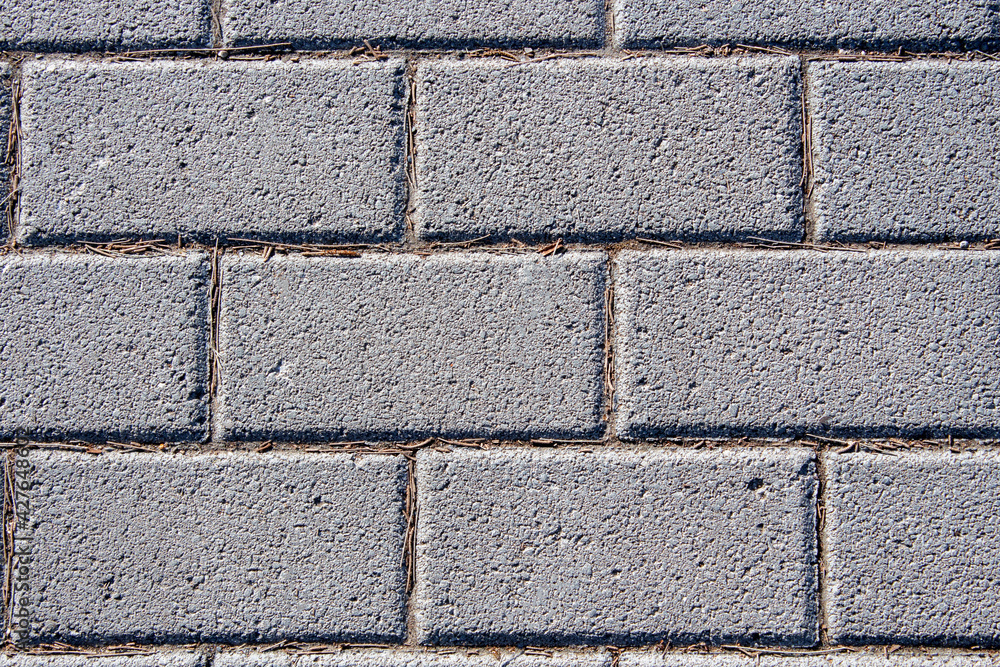 Brick Stone Pavement in Athens, Greece. top view Brick Stone Pavement in Athens, Greece. top view