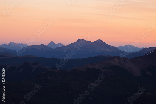 sunset in the mountains © Eugenio