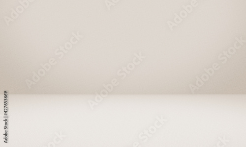 Abstract empty brown cream color texture cement wall studio background.