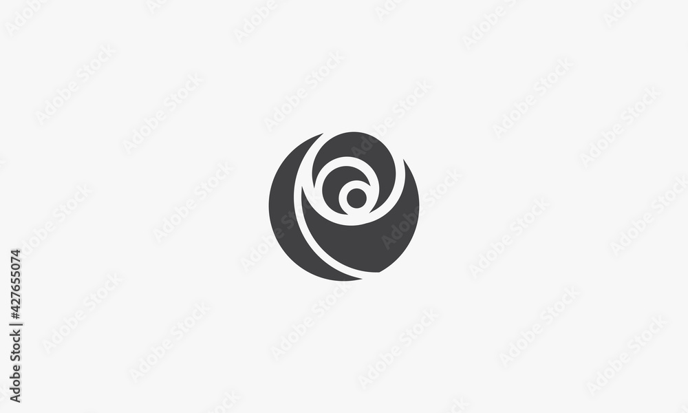 rose flower vector illustration on white background. creative icon. rose flower vector illustration on white background. creative icon.