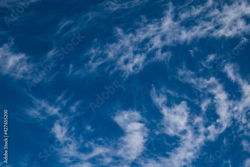 blue sky with clouds