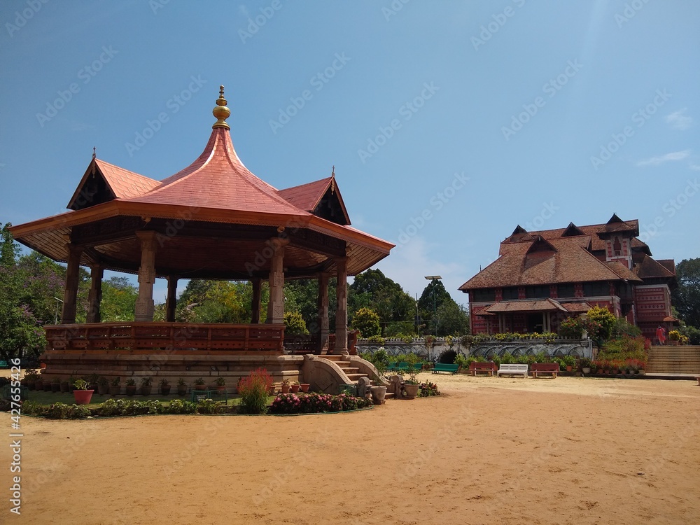 Napier museum, historic building situated at Thiruvananthapuram Kerala