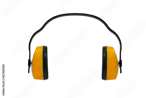  construction protective earmuffs for hearing protection photo