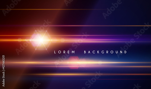 Abstract light lines effect background