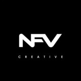 NFV Letter Initial Logo Design Template Vector Illustration