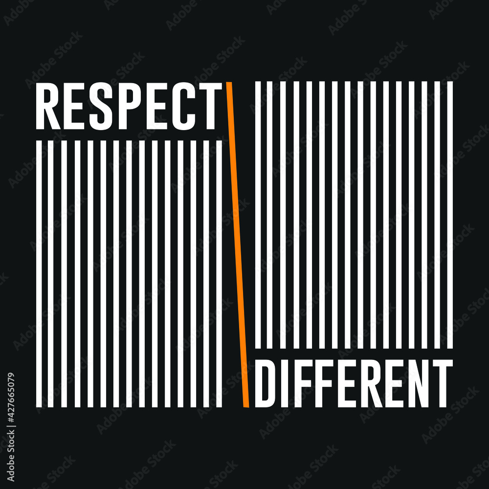 Respect Different typography t-shirt design. Saying, phrase, quotes t-shirt. Respect Different typography t-shirt design. Saying, phrase, quotes t-shirt.
