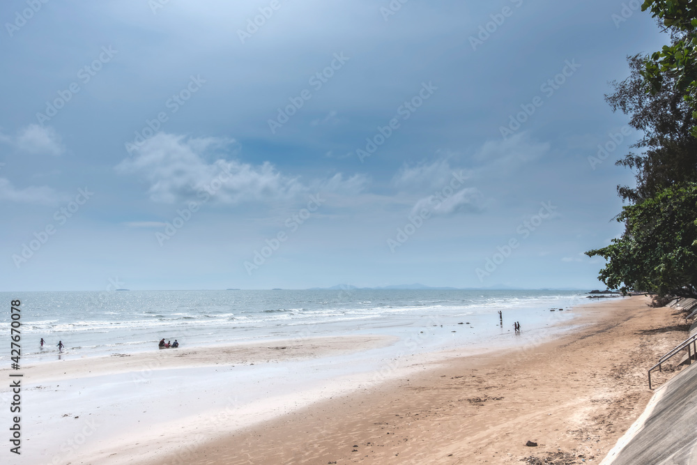 Sea View, Kung Wiman Beach at Na Yai Am, Chanthaburi Province, Thailand Sea View, Kung Wiman Beach at Na Yai Am, Chanthaburi Province, Thailand