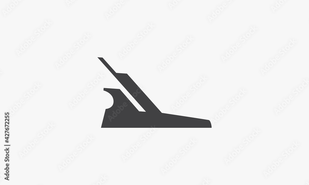 jack plane icon. isolated on white background. jack plane icon. isolated on white background.