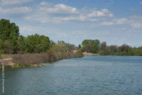 panorama fiume adda in primavera © coloroby