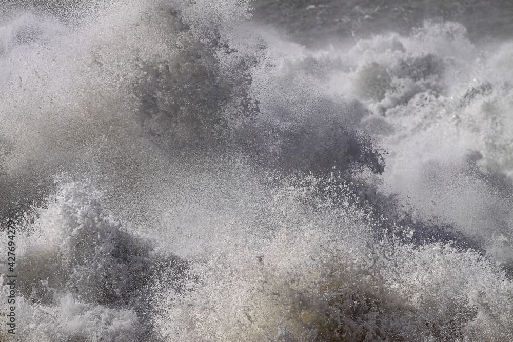 Detailed wave splash Detailed wave splash