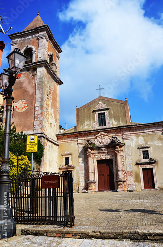 church of the aracoeli san marco d'alunzio sicily italy photo