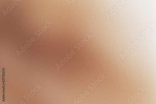 Gradient background with noise neutral beige natural earthy colors with noise effect photo
