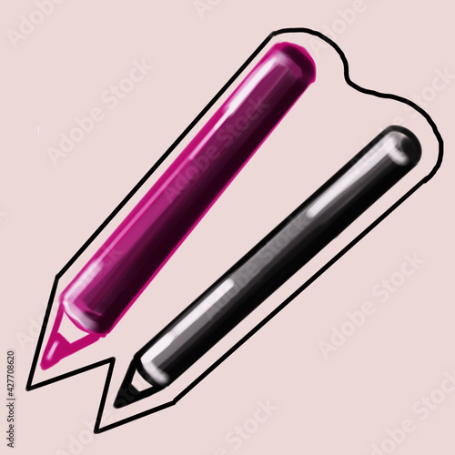 make-up stickers, pencils, eye shadow, mascara, lipstick, nail polish, perfume, eau de toilette, everything for beauty