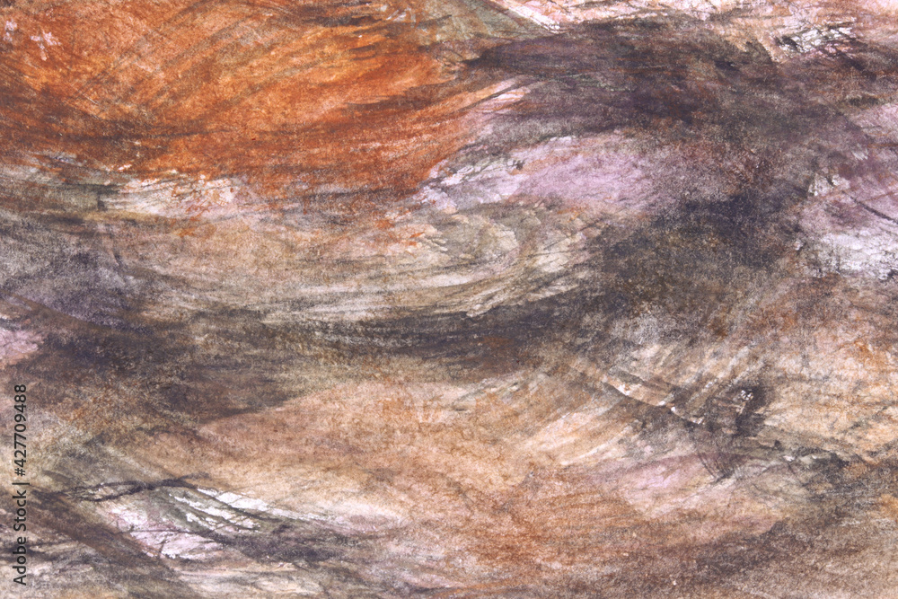 texture of the black and brown watercolor background