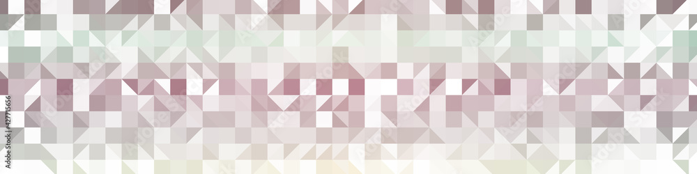 Fototapeta premium Abstract color Low-Polygones Generative Art background illustration