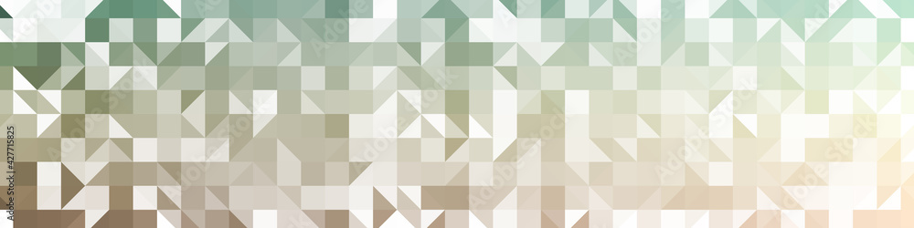 Abstract color Low-Polygones Generative Art background illustration