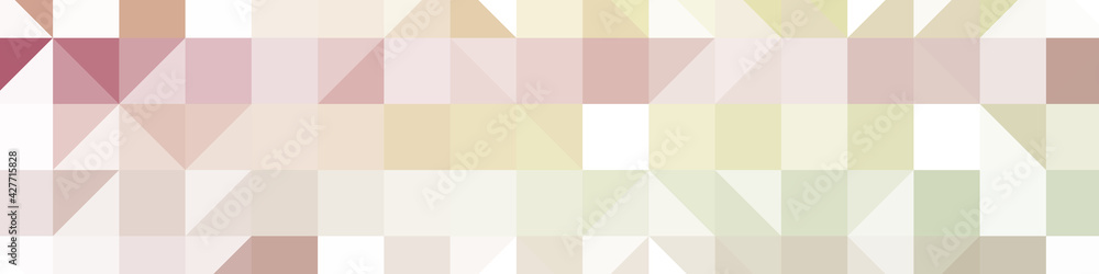 Abstract color Low-Polygones Generative Art background illustration