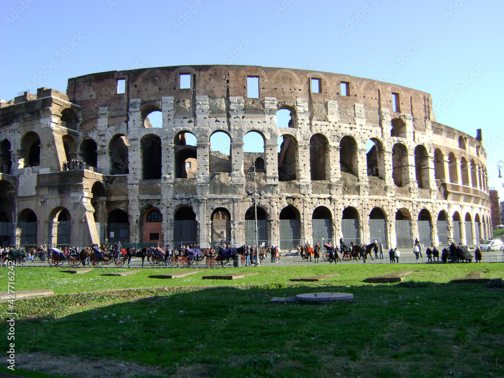Roma, Colosseo (vista parziale)