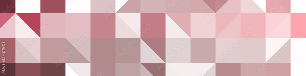 Fototapeta premium Abstract color Low-Polygones Generative Art background illustration