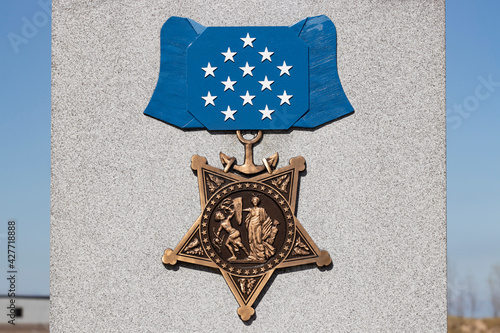 Leinwand Poster Medal of Honor of the United States Navy