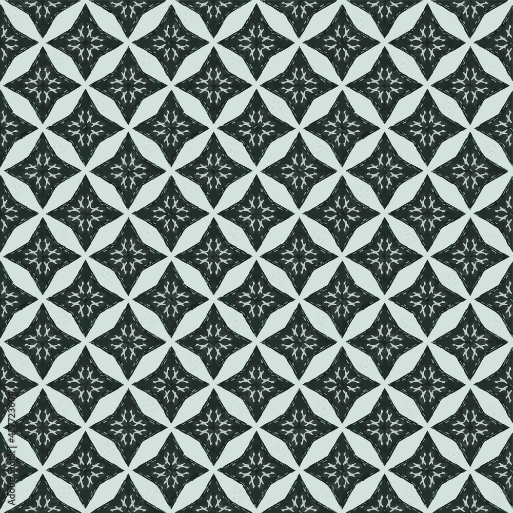 Fototapeta premium Color pattern texture. Colored ornamental graphic design. Mosaic ornaments. Pattern template. Vector illustration.