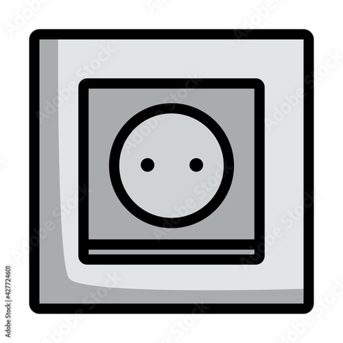Europe Electrical Socket Icon