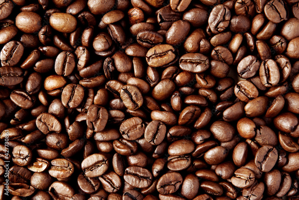 Fototapeta premium Roasted coffee beans