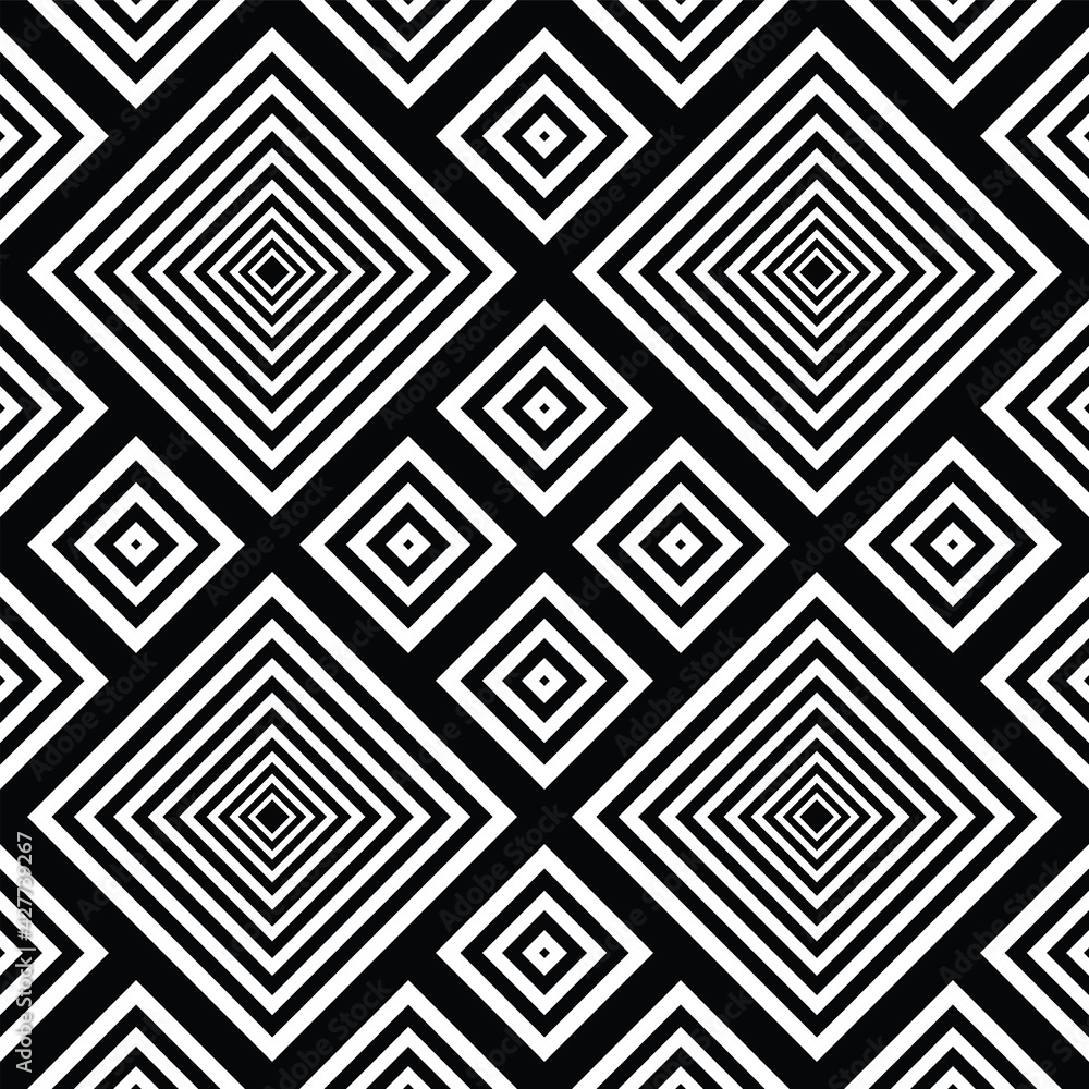 Abstract seamless geometric checked pattern. Abstract seamless geometric checked pattern.
