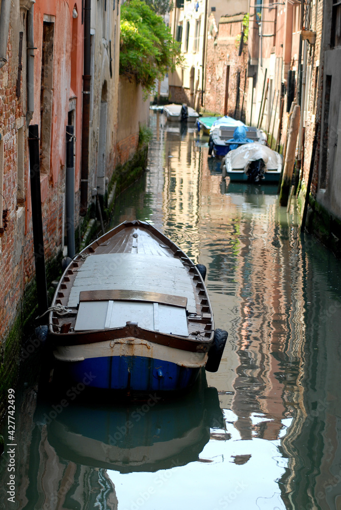 Italy- Venice- Reflections in the Romantic Backwaters