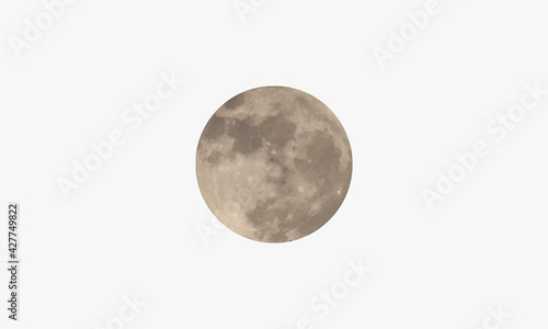 eclipse isolated on white background. vector illustration.