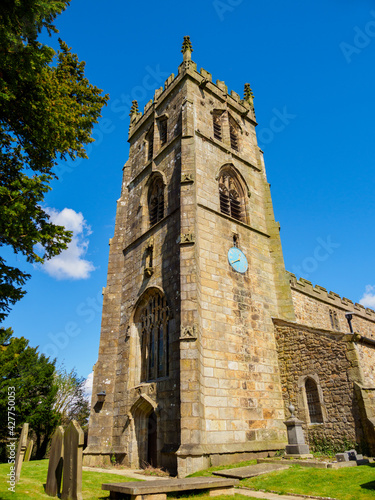 Obraz na plátně parish church Bolton by Bowland