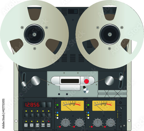 retro tape recorder