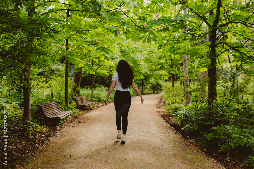 girl walks feeling happy nature moments girl walks feeling happy nature moments