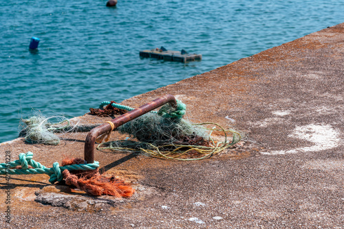 Anchor dock in an old arbor
