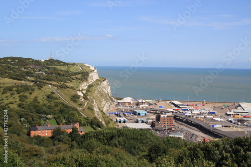 Sicht auf das Meer in Dover