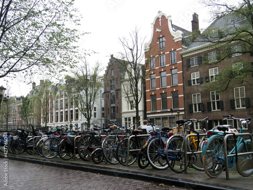 Amsterdam Houses Bike