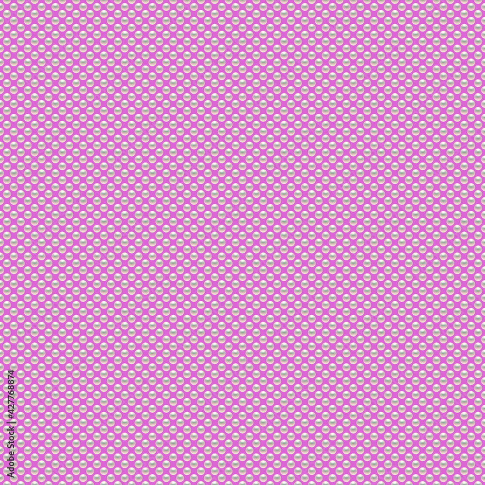 Pearls on pink background. Seamless vector illustration. Pearls on pink background. Seamless vector illustration.