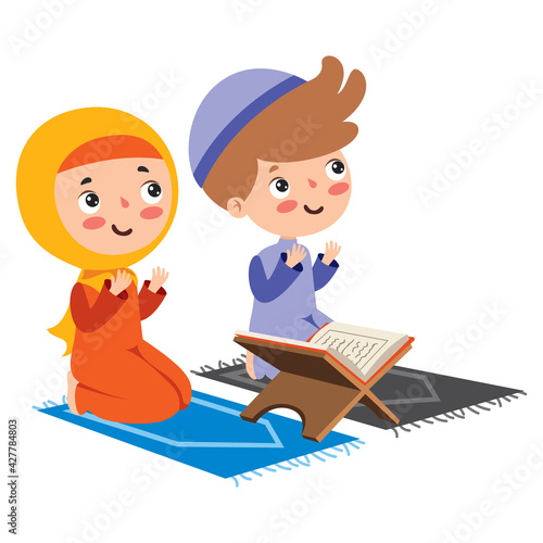 Hand Drawn Illustration For Ramadan Kareem And Islamic Culture