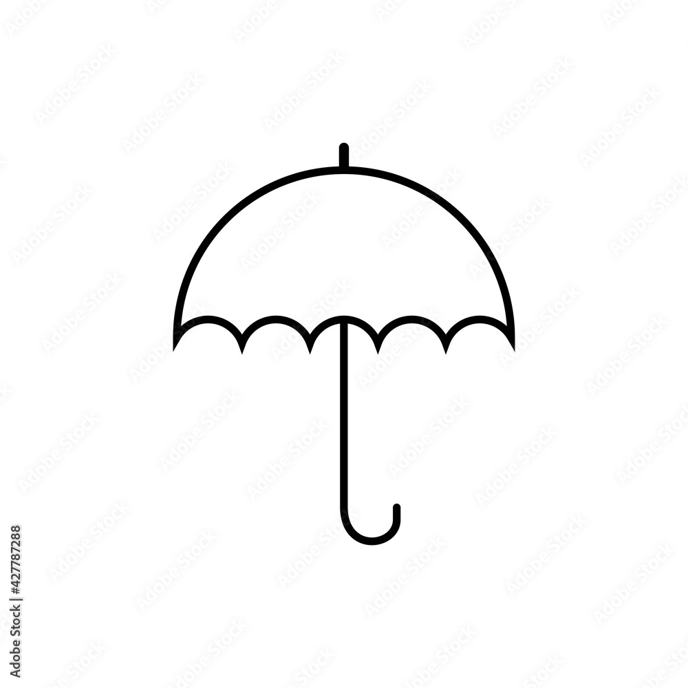 Umbrella Icon vector design templates Umbrella Icon vector design templates