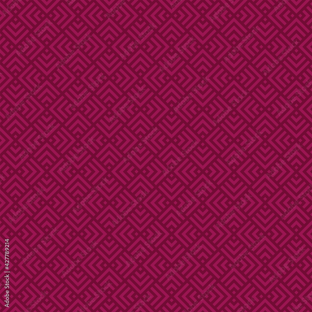 maroon squares and triangles. vector seamless pattern.  geometric repetitive background. fabric swatch. wrapping paper. continuous print. stylish texture. design element for home decor, textile, cloth