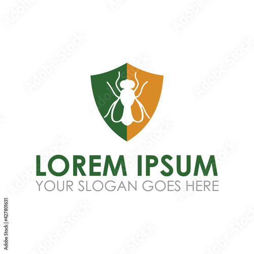 pest control vector , insecticide logo