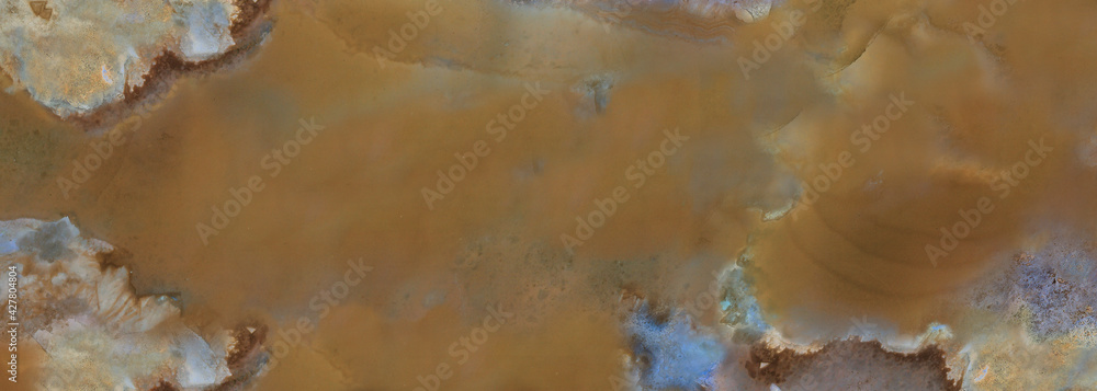 Onyx colorful crystal glitter marble texture with icy brown colors, polished quartz stone background, it can be used for interior-exterior home decoration and ceramic tile surface, wallpaper Onyx colorful crystal glitter marble texture with icy brown colors, polished quartz stone background, it can be used for interior-exterior home decoration and ceramic tile surface, wallpaper