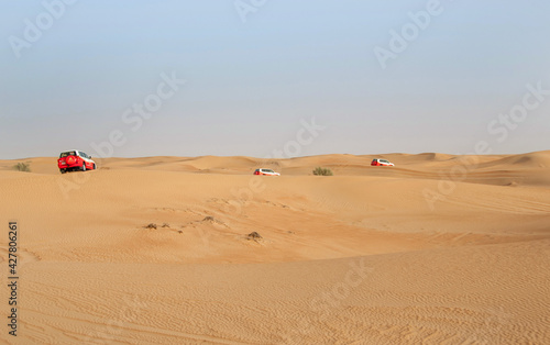 4x4 in desert