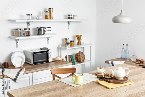 Stylish interior of modern kitchen © Pixel-Shot